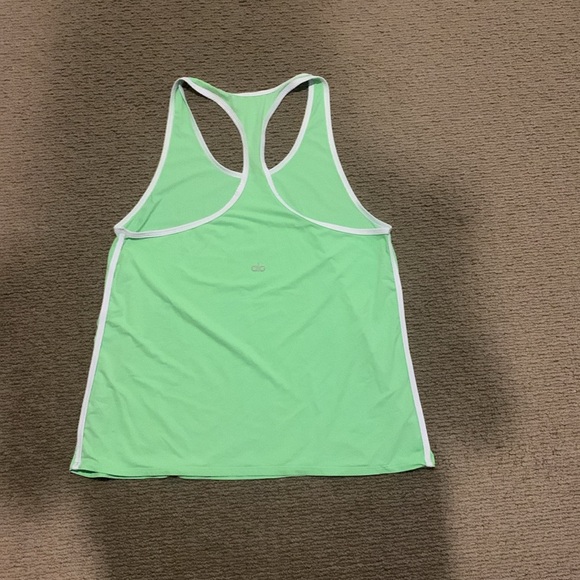 Lime green alo tank top! - Picture 3 of 6